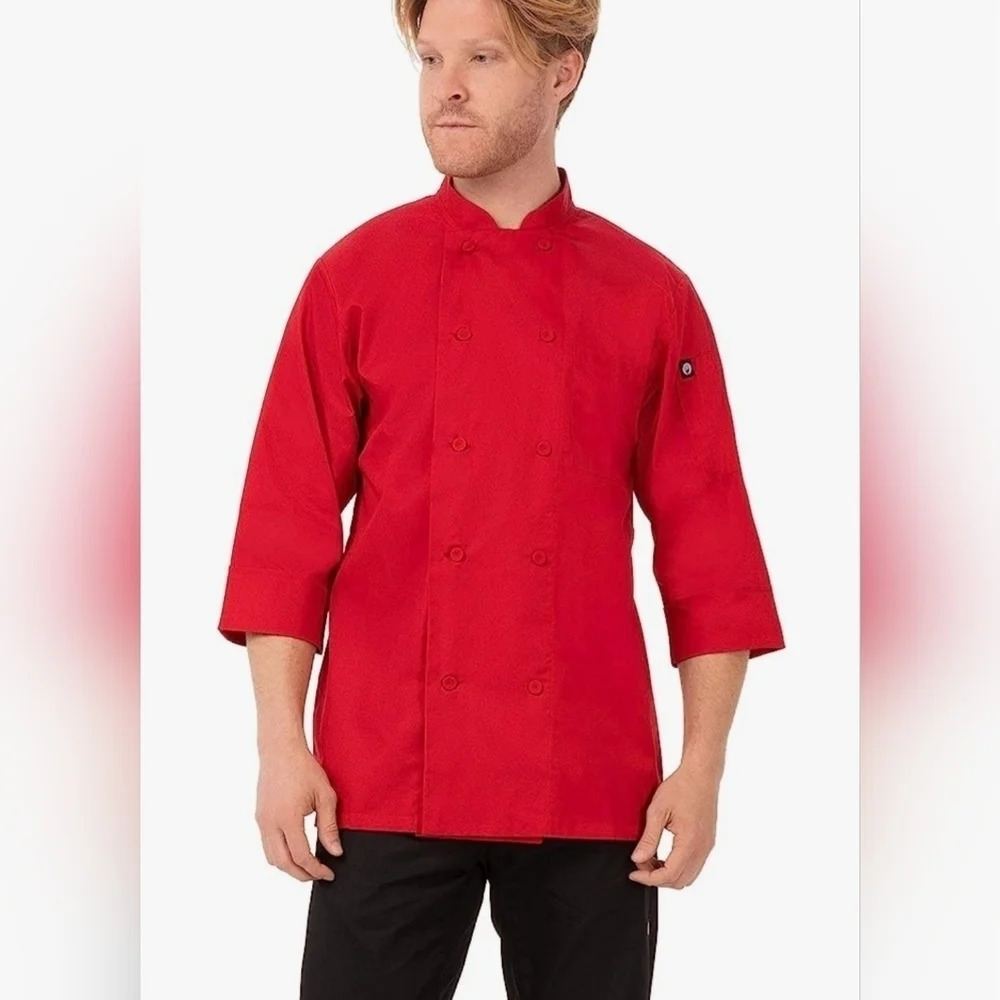 Branded  Chef Works Men's Morocco Chef Coat